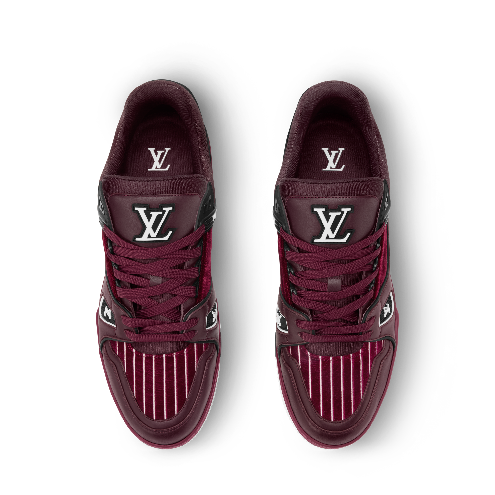 Red LV Trainer Shoes for Men | LOUIS VUITTON ®
